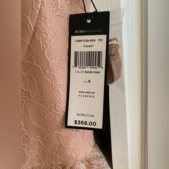 BCBG Lace Corset Mini Prom Dress | NWT - Picture 4 of 12